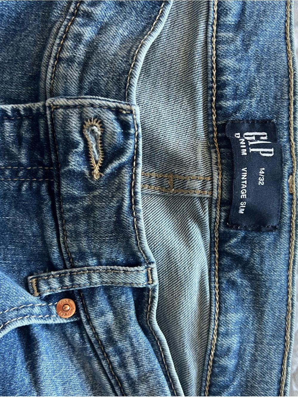 GAP Vintage Slim Women’s Jeans - Denim Blue